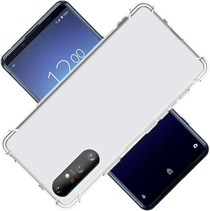 【在庫処分】対応 Xperia 5 II SO-52A SOG02 ケース Xperia5II クリア ケース XperiaSO-52A カバー シェル スマホ保護カバー 〔四隅化保護 クリア 美しい 光沢感 落下防止 衝撃吸収 保護 頑丈 軽量 傷