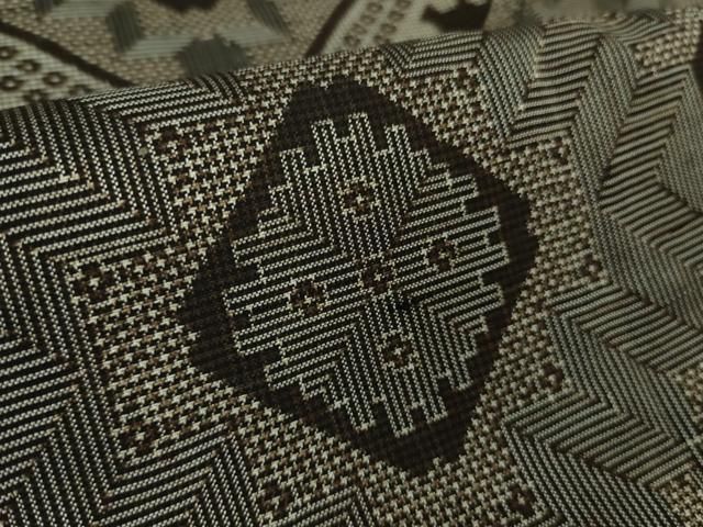 平和屋着物□希少 本場大島紬 龍郷絣 逸品 未使用 DZAA7530kh5