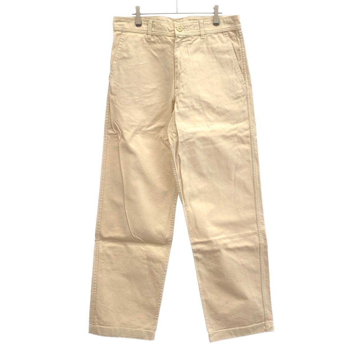 JUNYA WATANABE COMME des GARCONS ジュンヤワタナベ コムデギャルソン 2003SS ワイドチノパンツ JI-P046 アイボリー S
