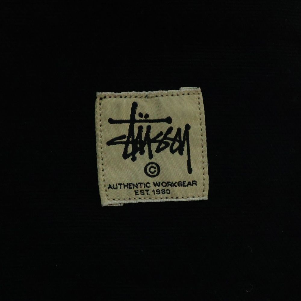ステューシーSTUSSY　ダブルニーキャンバスワークパンツ32ブラック Work Pant Canvas – Black | Pants | Stüssy
