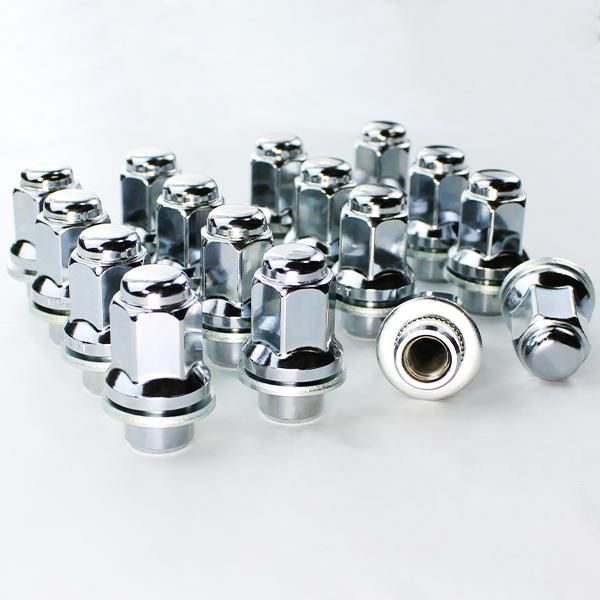 ホイールナット 50個 平座ナット トヨタ 純正 ホイール 用 ストレートナット 47mm P1.5 21HEX カローラ ミラージュ ミツビシ 袋ナット M12 WP FFCRYSTALESIA_COM