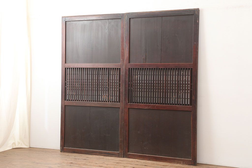 ローチェスト「デフィ」幅136cm オーク材 ダークブラウン色【受注生産