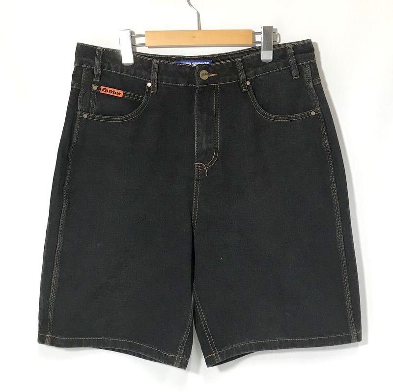 Buttergoods バギーデニムショーツ Baggy Denim Shorts ハーフパンツ デニム ストリート 古着 32 L相当 バターグッズ  ボトムス A11166◇ - メルカリ