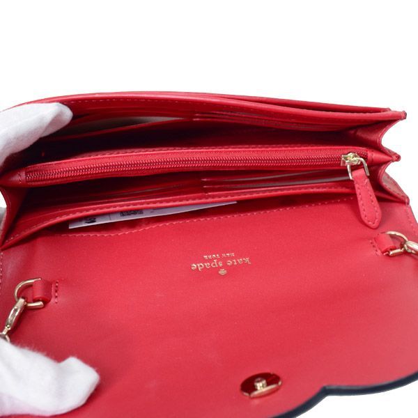 ケイトスペード 長財布 katespade レザー チェリー さくらんぼ 2way