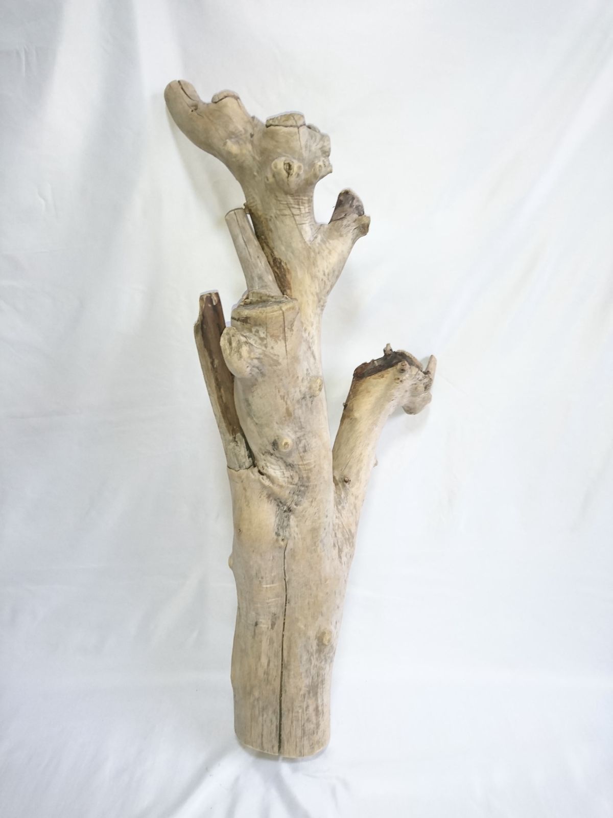 高さ86cm × 幅40cm × 奥行24cm【超重量級・特殊形状】天然流木