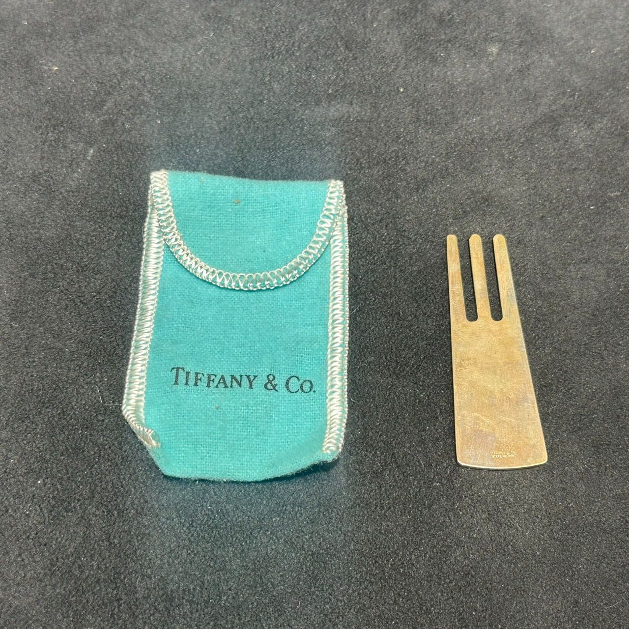 TIFFANY&CO. ティファニー 3点セット ゴルフティー ゴルフマーカー グリーンフォーク SV925 シルバー - メルカリ