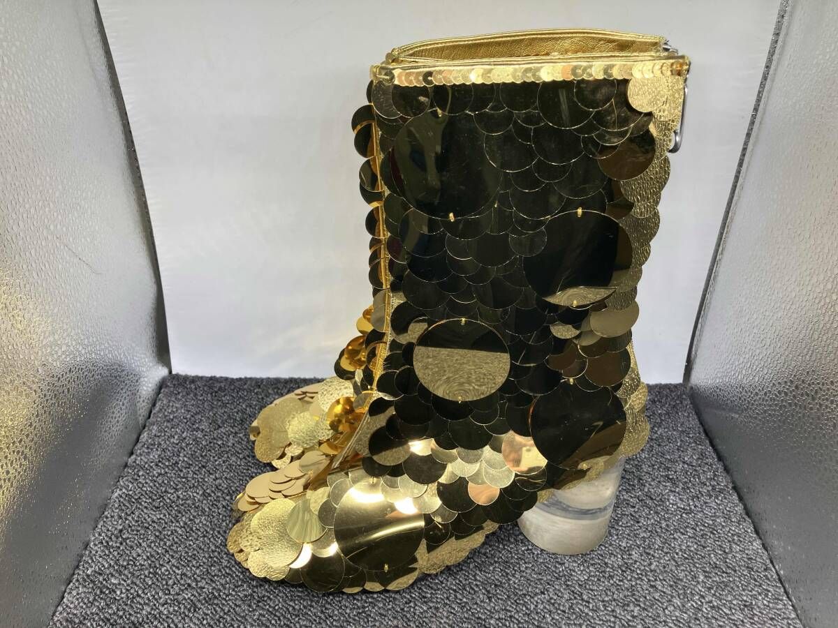 Maison Margiela メゾン マルジェラ ブーツ | サイズ 37 | ゴールド