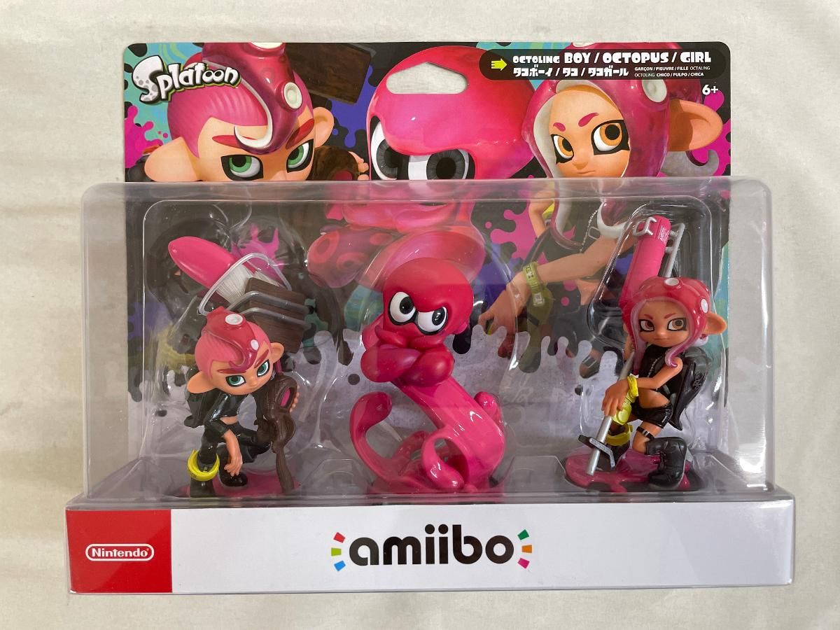 スプラトゥーン amiibo 5種 ヒメ タコボーイ トリプルセット
