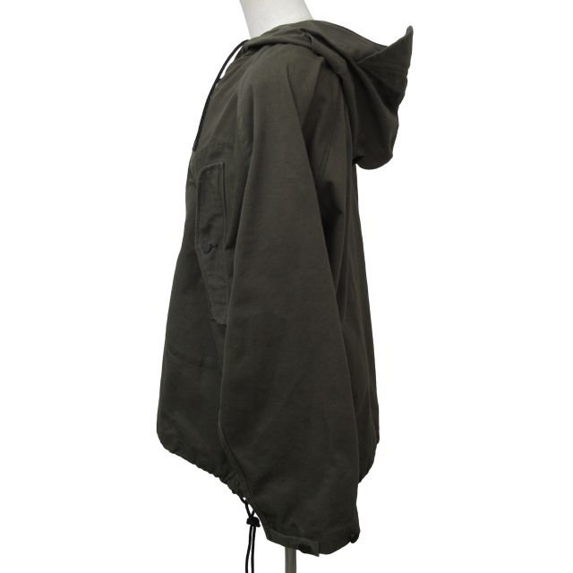 ハイク HYKE 美品 20AW COTTON DECK PARKA JACKET サルベージパーカー ...