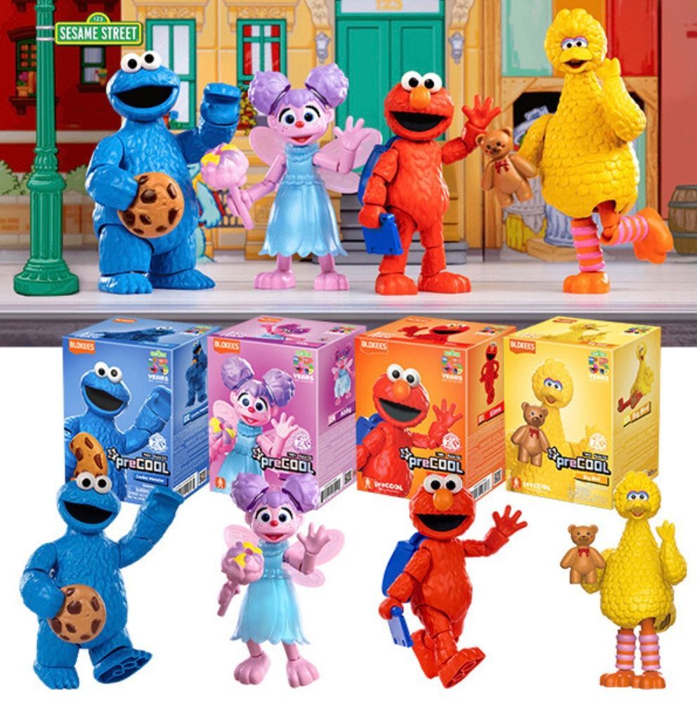 新品 セサミストリート モデルキット フィギュア アメリカン雑貨