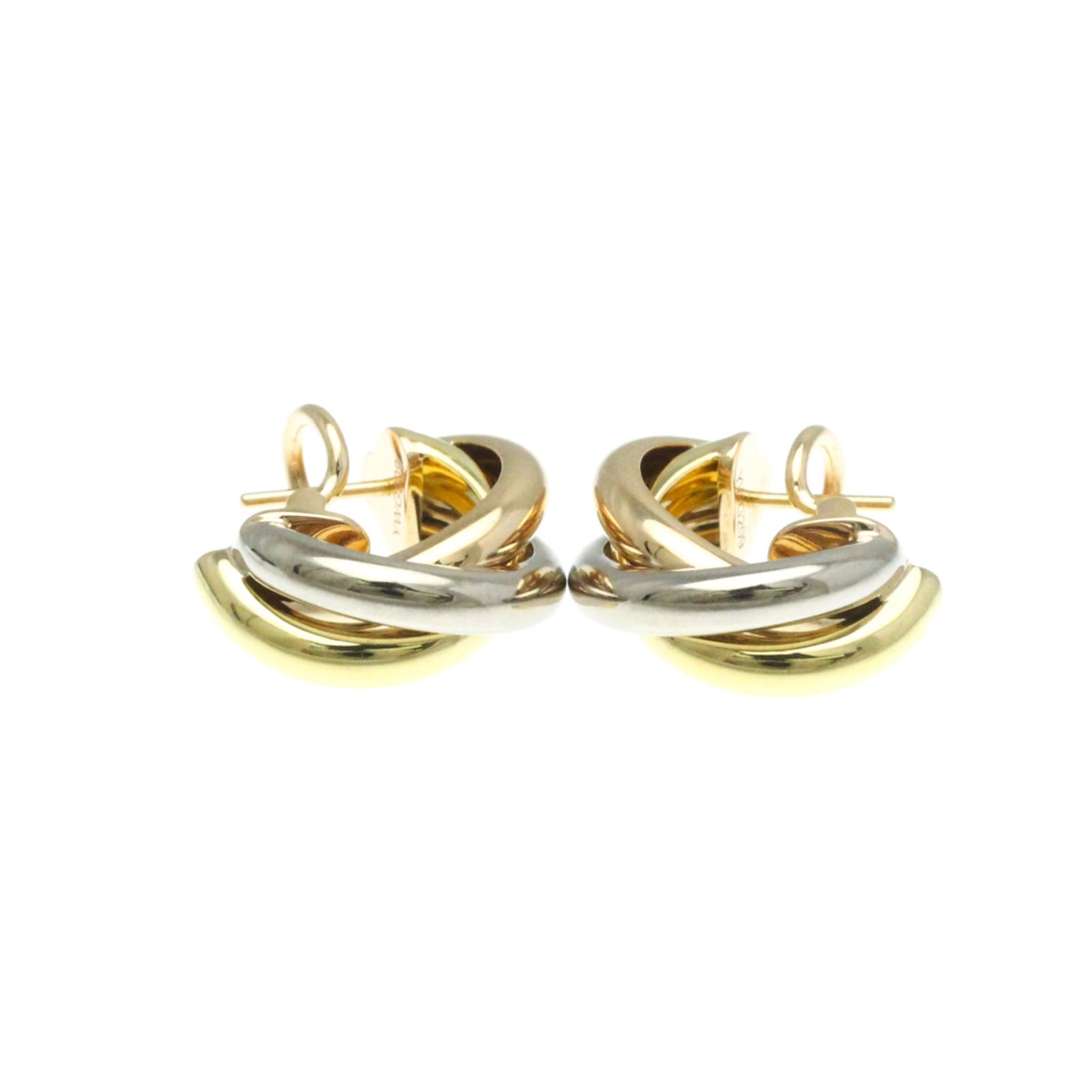 カルティエ　トリニティ　スタッド　ピアス CARTIER カルティエ トリニティ ダイヤモンド ピアス K18