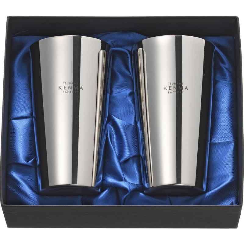 和平フレイズ 燕市 ステンレス 二重構造 タンブラー320ml 2個組 ステンレス 燕研磨ファクトリー ME-7355 父の日 プレゼント ギフト 贈り物