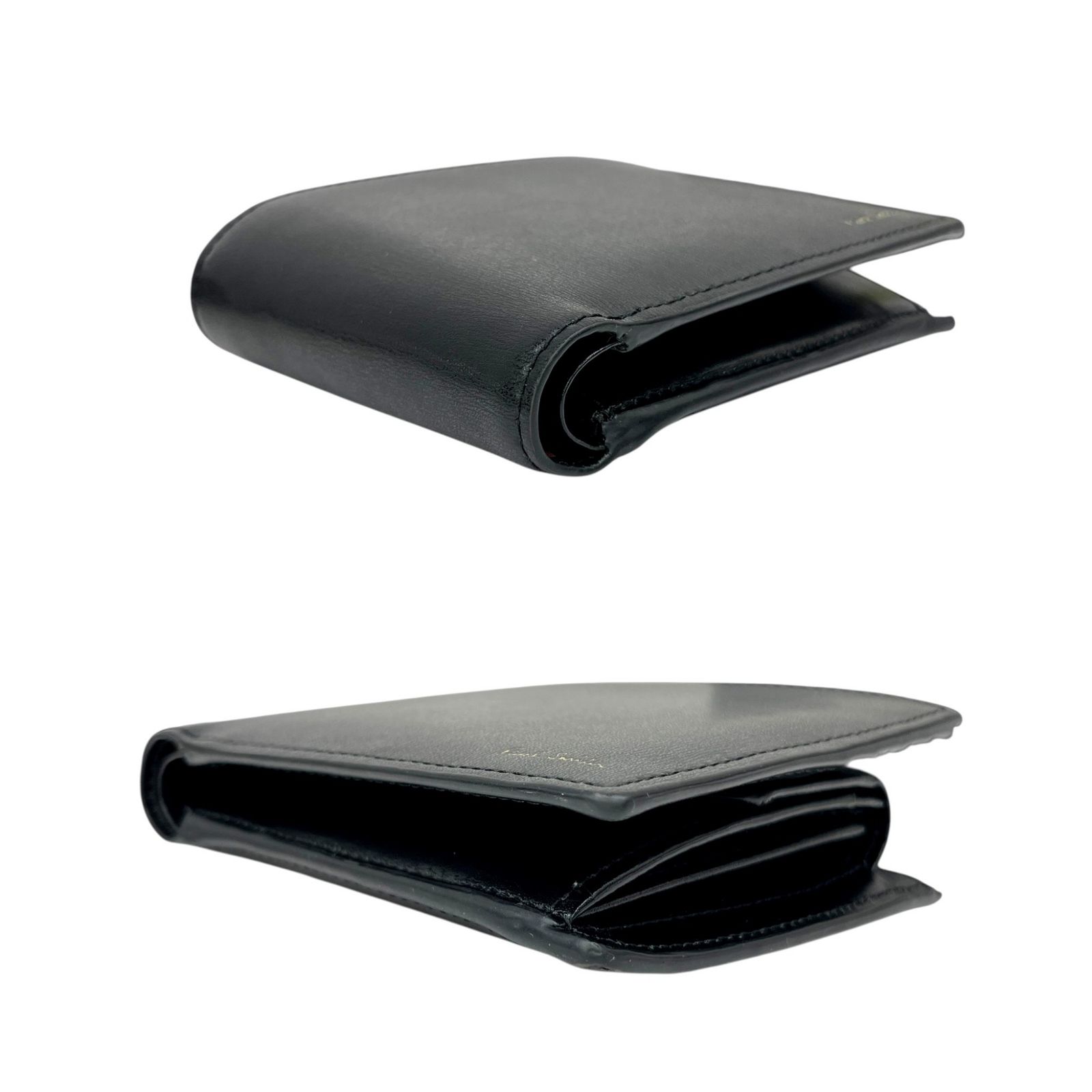 ポールスミス 二つ折り財布 シティエンボス ブラック Paul Smith