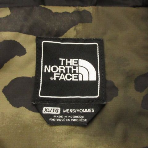 ザノースフェイス THE NORTH FACE カモフラ柄 ジャケット TB5M TN5M マウンテンパーカー XL カーキ AA KANDAIZUMI_COM