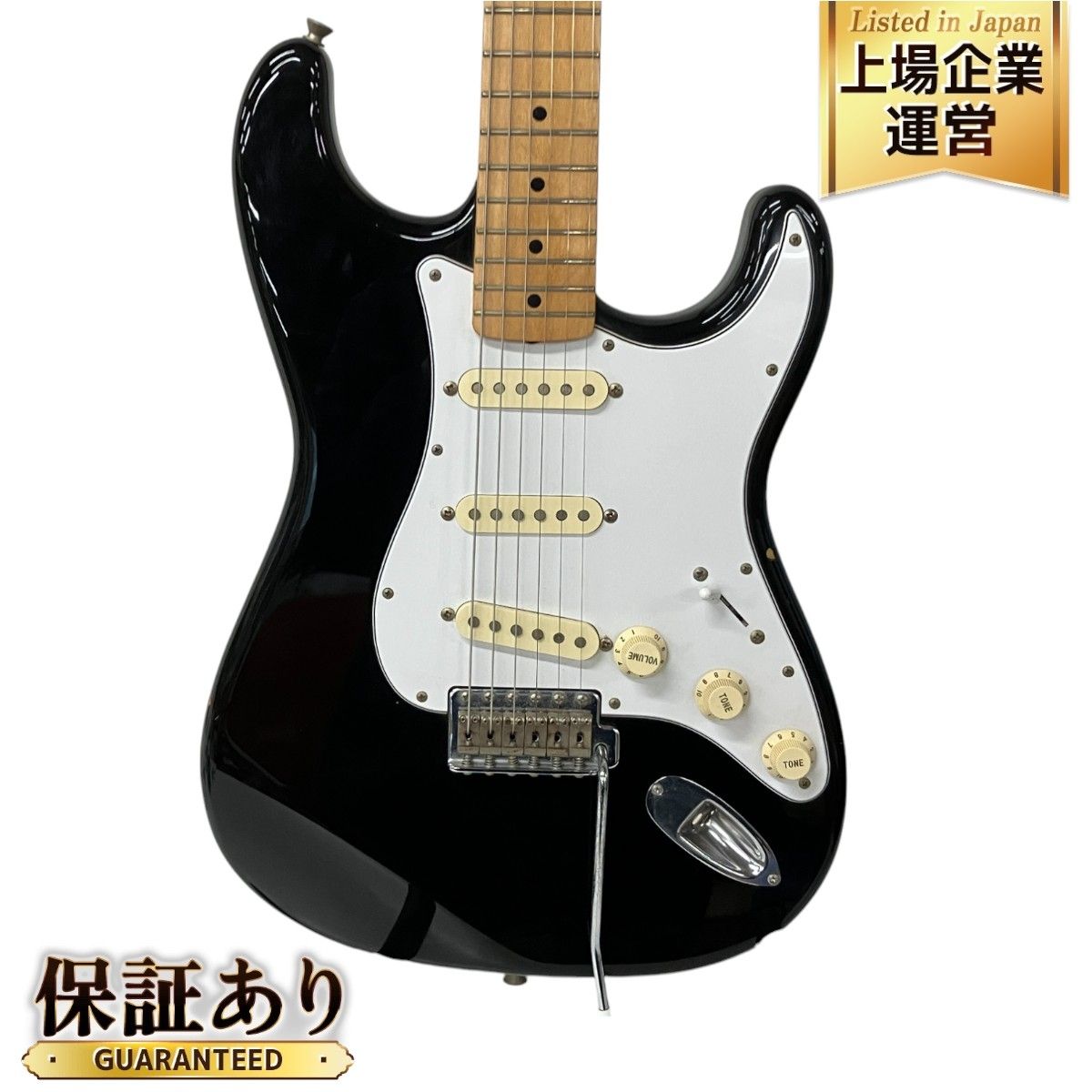 FENDER JAPAN ST45 BLK/M STRATOCASTER 2004-2006年 エレキギター フェンダー ストラトキャスター 弦楽器  ソフトケース付き 中古 S9486679 - メルカリ