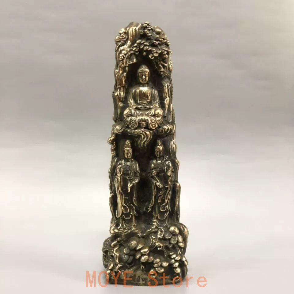 トリックスター　仏教美術　銅製　五面仏像　1612 トリックスター 仏教美術 銅製 五面仏像 1612 トリックスター