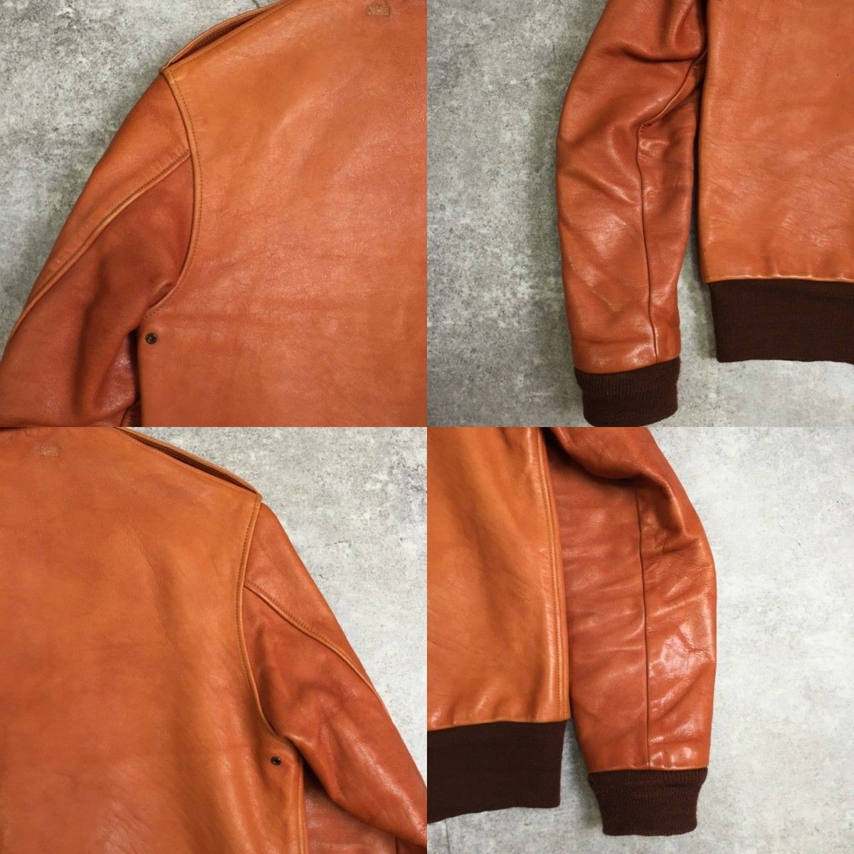 THE REAL MCCOY'S A-2 フライトジャケット レザージャケット メンズ 36