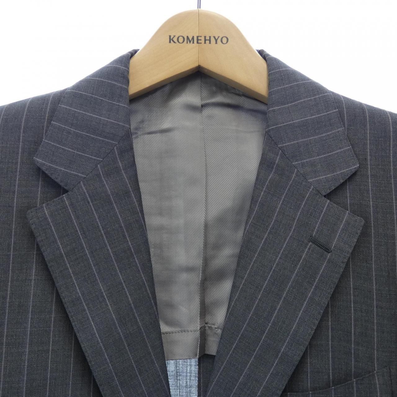 最高級 英國製 カシミヤ & ビキューナ 極上ウール ダブルブレスト