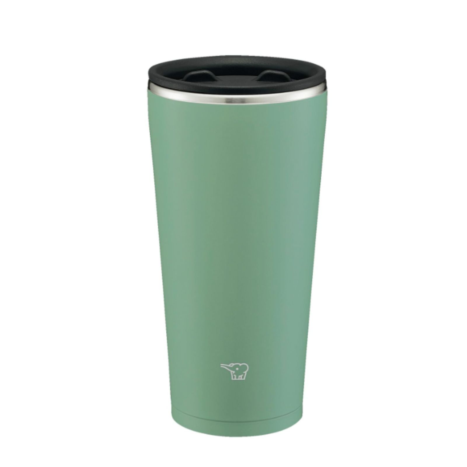 おうち時間 オフィスワーク 保温・保冷 450ml 回転開閉ふた ふたつき アッシュグリーン ステンレスタンブラー 象印 SX-FA45-GZ 象印マホービン(ZOJIRUSHI)