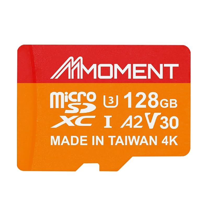 MMOMENT 128GB A2V30 MicroSDXCカード Gopro対応 SDアダプター付 読込最大160MB|s