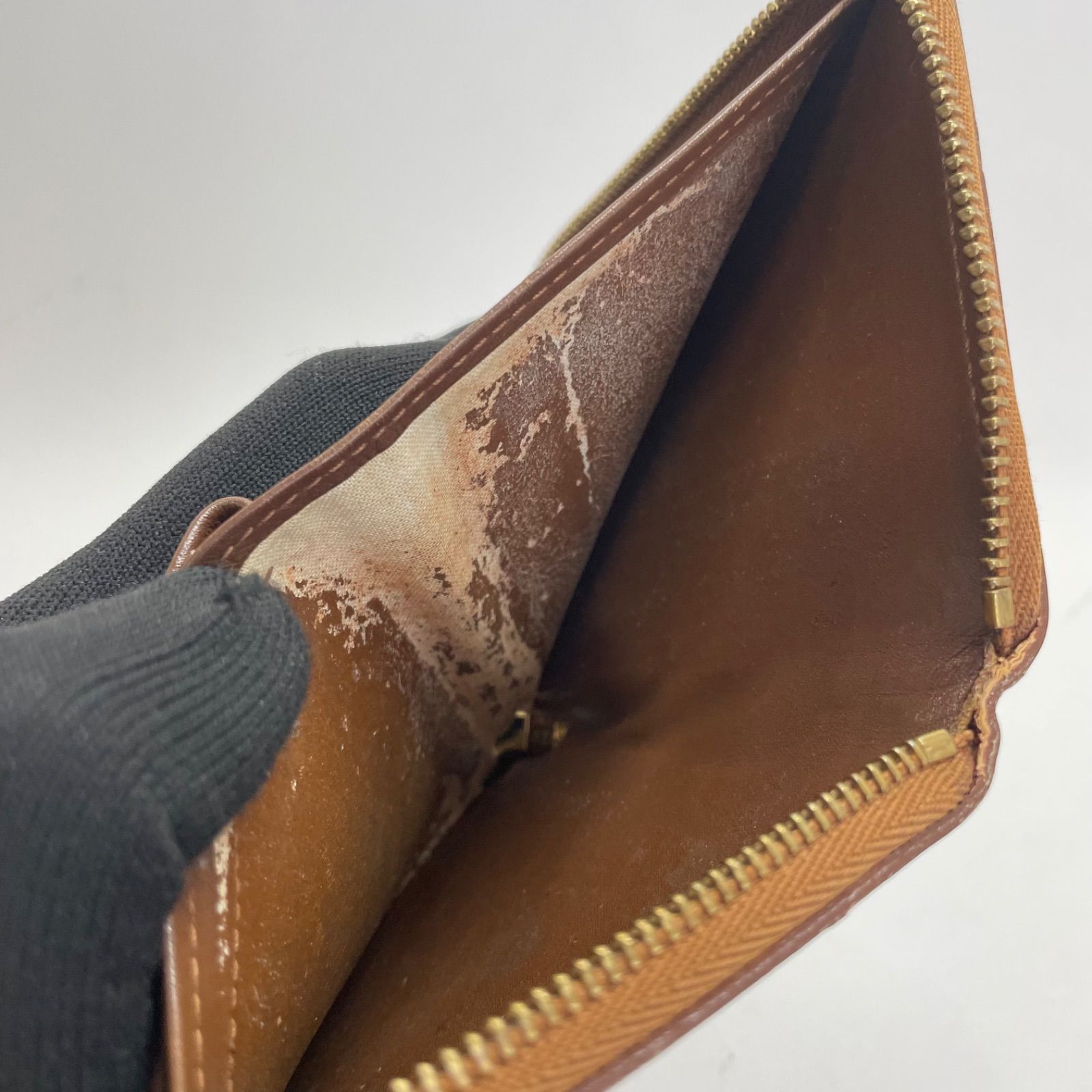 値下不可‼️【未使用に近い‼️】VUITTON ヴェルニ　コンパクトウォレット ルイヴィトンブルーム コンパクトウォレット 14125 フューシャ