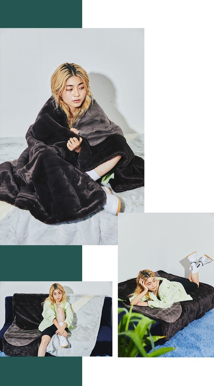 NIKE WMNS NSW FAUX FUR BLANKET KRMG ナイキ - メルカリ