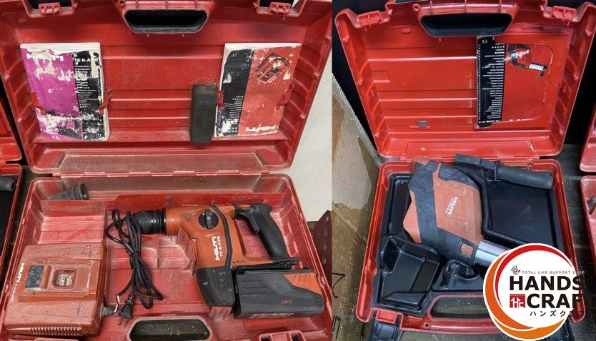 ● HILTI ヒルティ TE6-A36|TE DRS-6-A ハンマドリル 集じんシステム付 36V