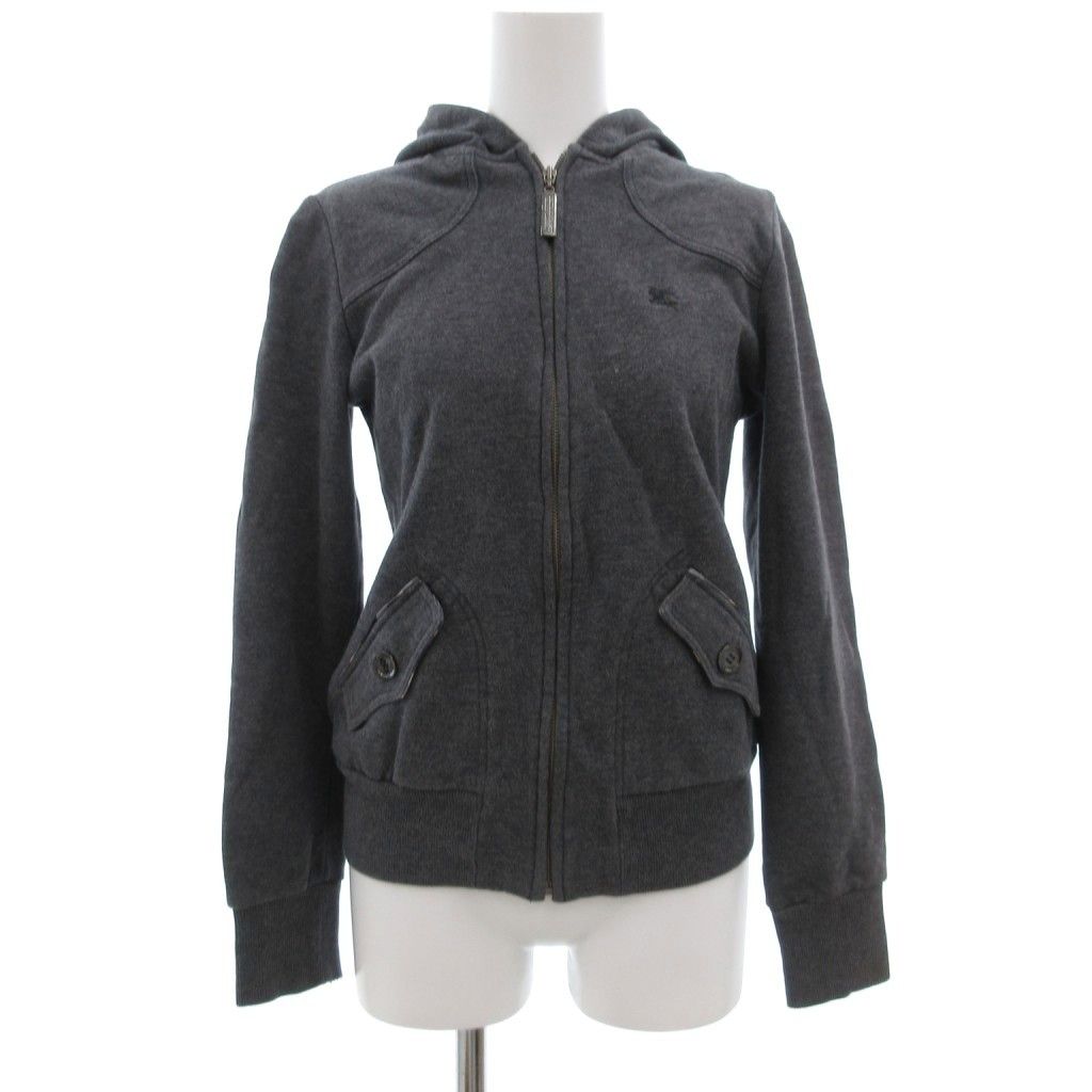 【美品】BURBERRY BLUE LABEL ジップパーカー BURBERRY BLUE LABEL - バーバリーブルーレーベル ジップアップ