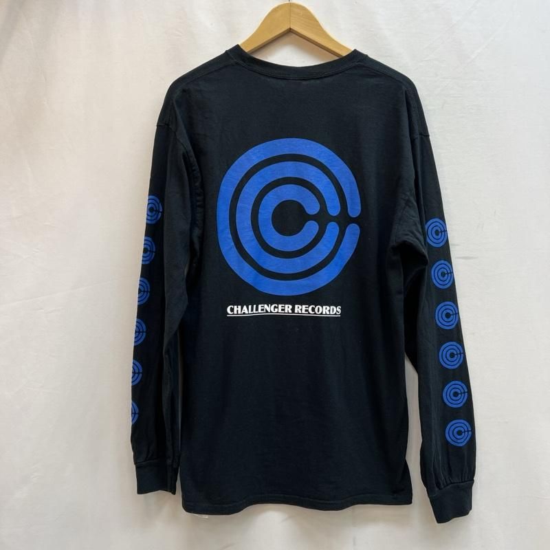 CHALLENGER チャレンジャー Tシャツ 長袖 RECORDS ロゴ プリント