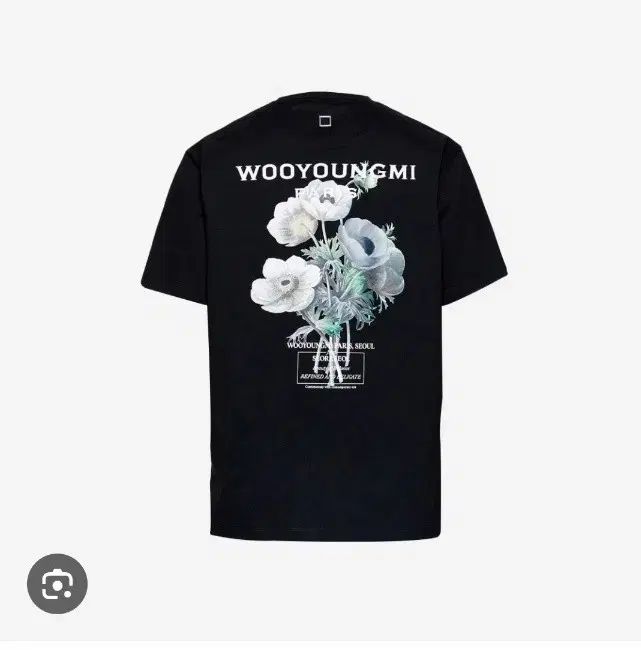 WOOYOUNGMI ウーヨンミ 25SS パームツリー グラフィック Tシャツ Black Palm Tree Graphic T-Shirt - WOOYOUNGMI