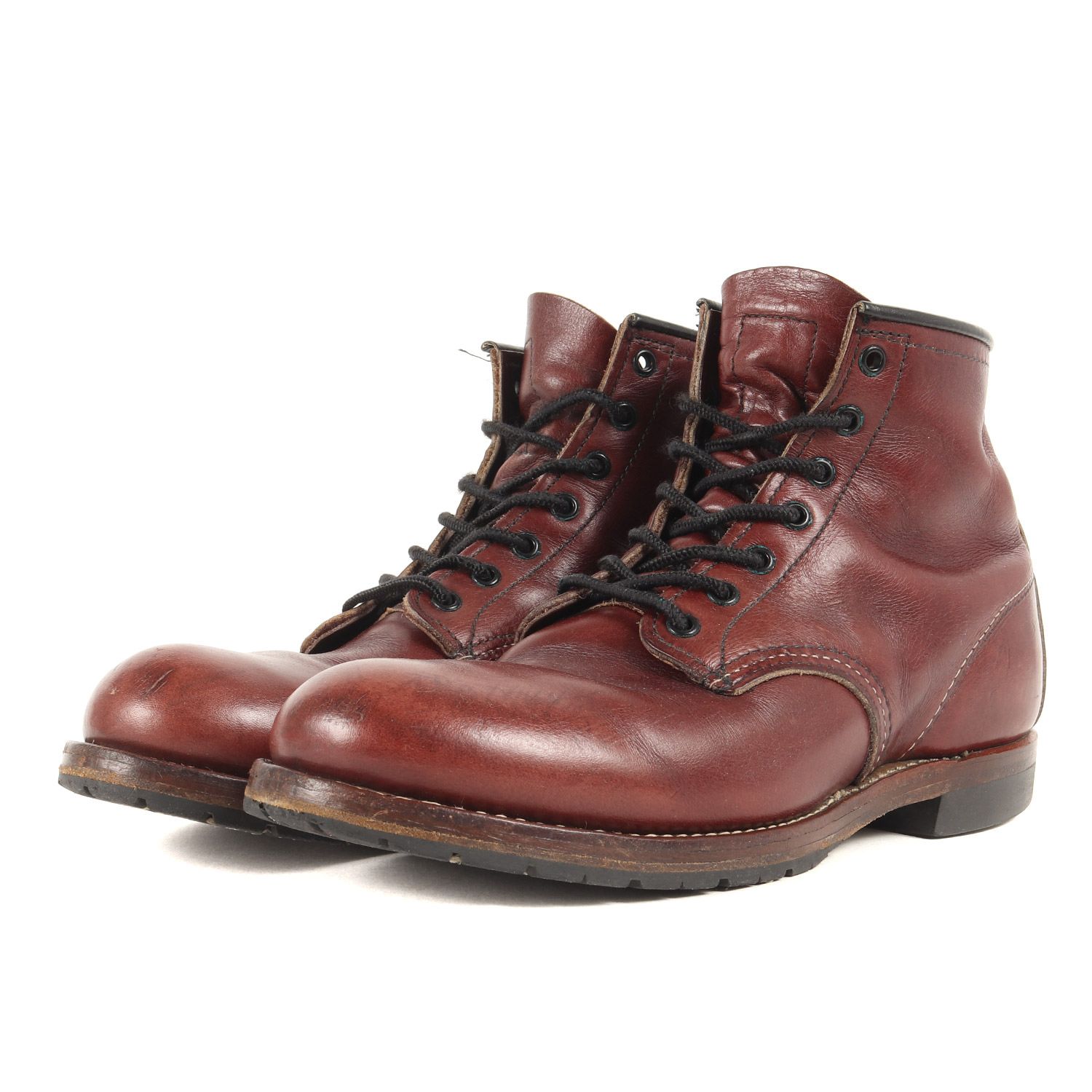 Red Wing レッド ウィング サイズ:26.0cm 9011 ベックマン ラウンド レザー ブーツ BECKMAN ROUND BOOTS / 2009年製 ブラックチェリー US8 D シューズ 靴【メンズ】