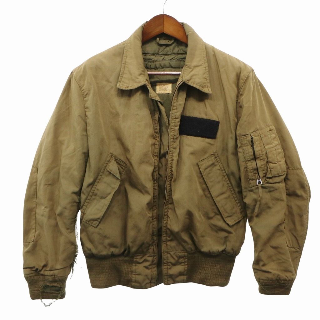 80年代 米軍実物 U.S.ARMY タンカースジャケット ミリタリージャケット 
