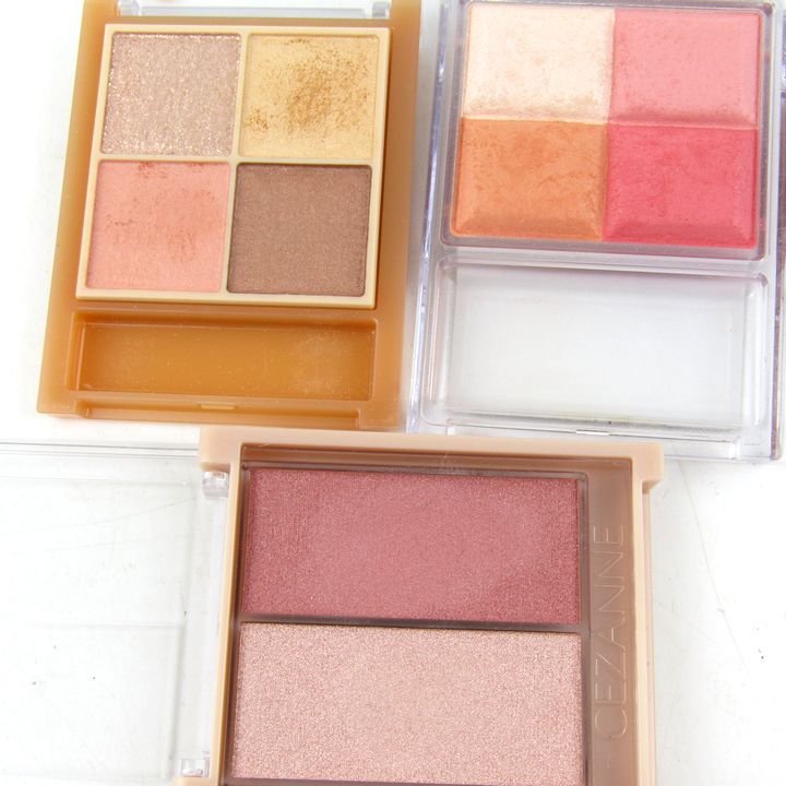 セザンヌ アイシャドウ チーク等 7点セット まとめて 大量 付属品無し