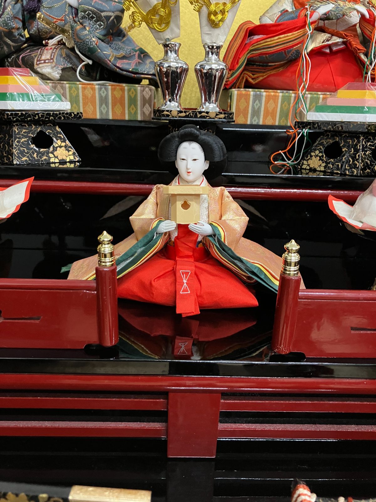 雛人形 三段飾り（五人） - メルカリ