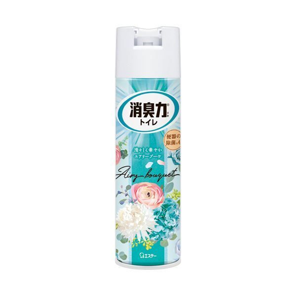 （まとめ） エステートイレの消臭力スプレー エアリーブーケ 365mL 1セット（3本） 【×5セット】 6,816円