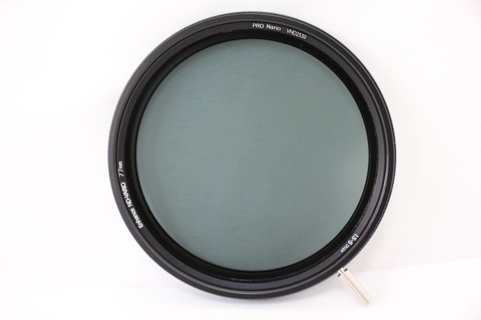 返品保証 Nisi Enhance ND-Vario 1.5-5stops Pro nano VND2530 77mm フィルター M7472