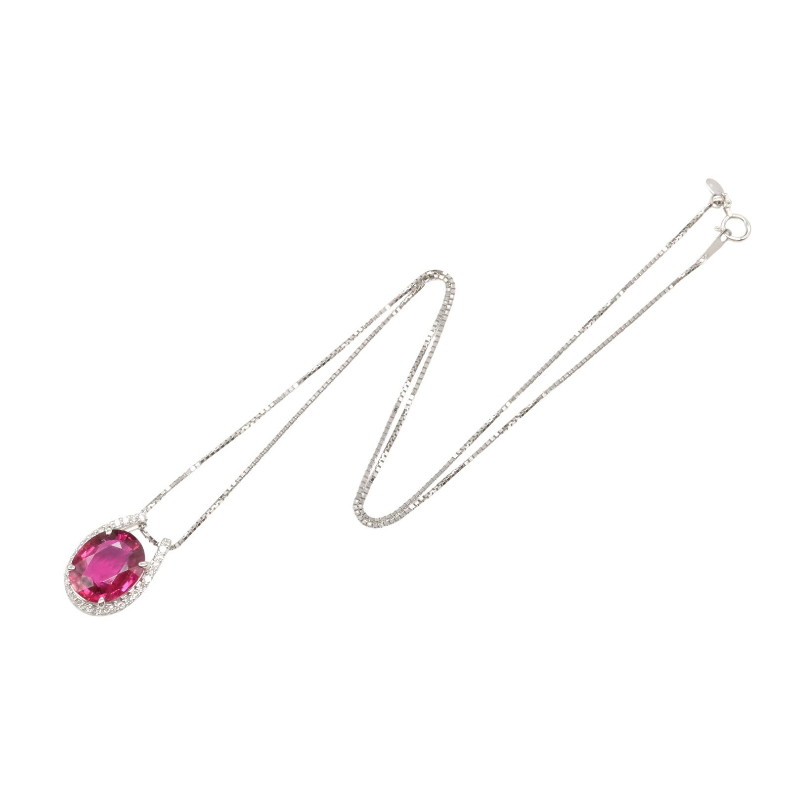 ジュエリー JEWELRY ネックレス ピンクトルマリン ネックレス ﾋﾟﾝｸ  