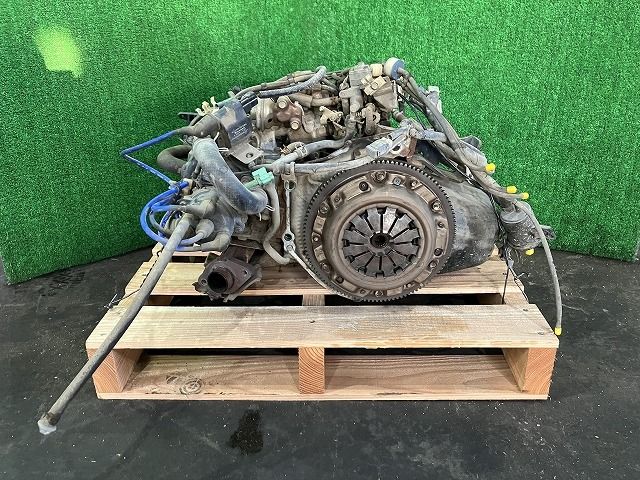 ハイゼット S83P エンジンASSY STD三方開 4WD 19000-87560 038