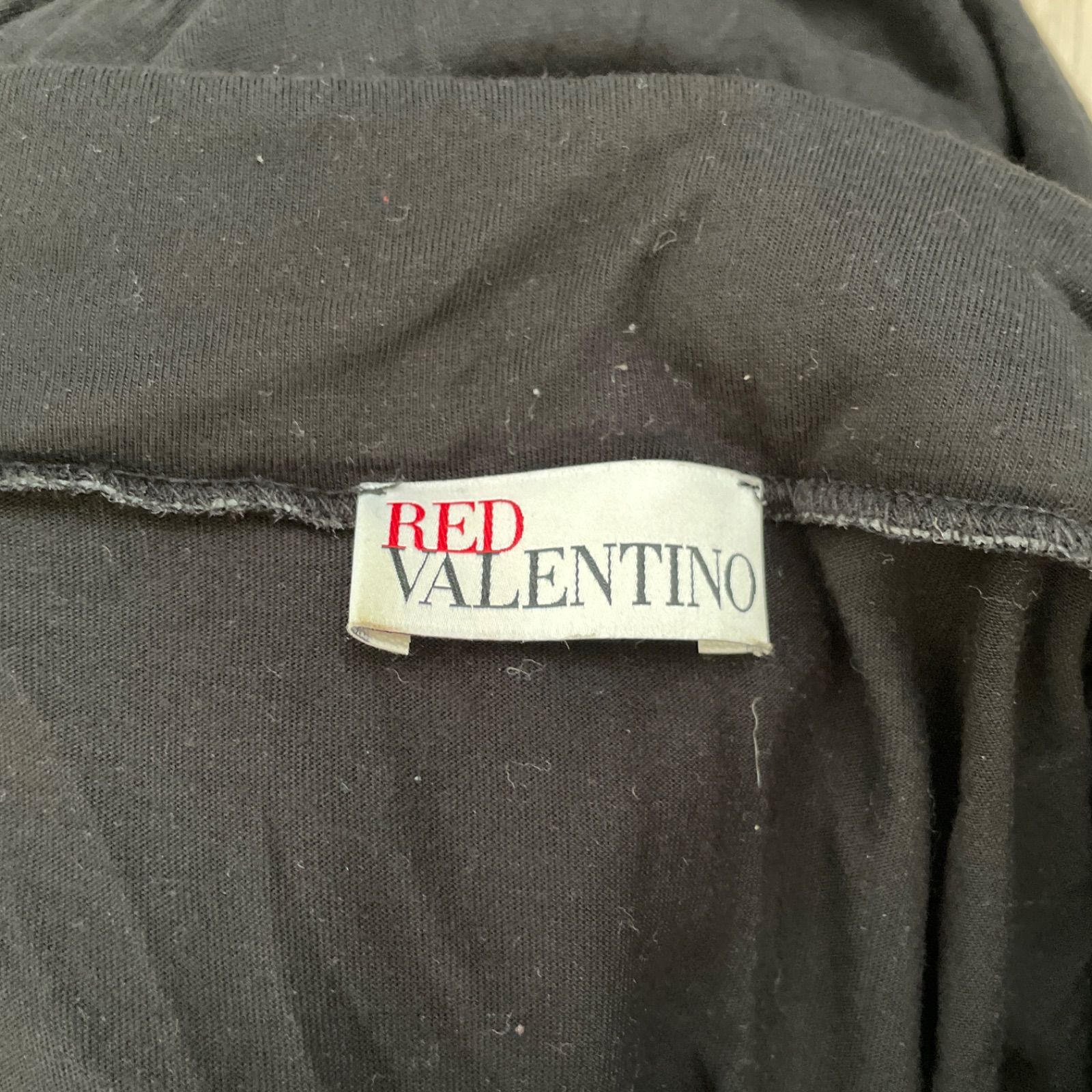 TR8 RED VALENTINO レッドバレンティノ 半袖ワンピース ブラック