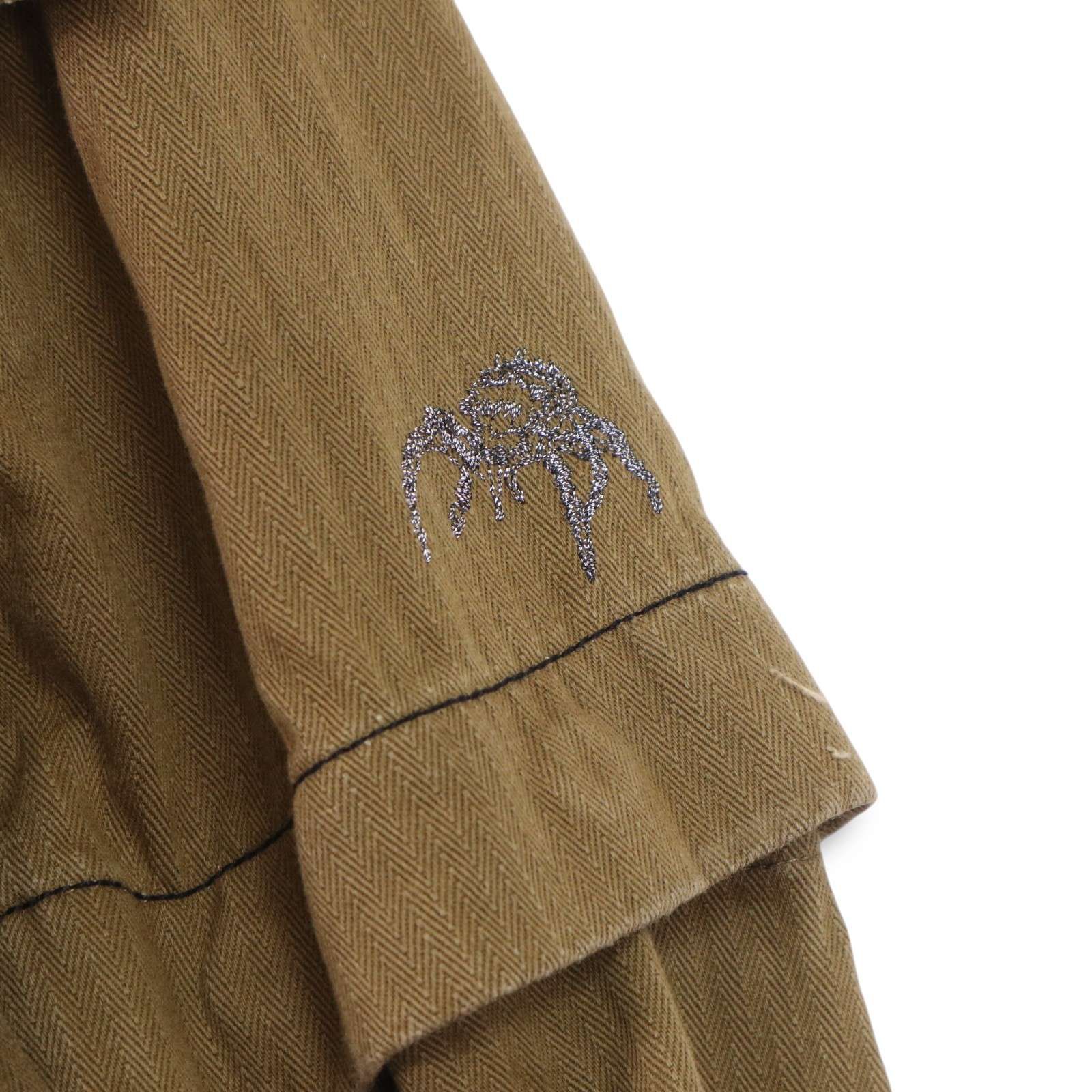 ALGONQUINS アルゴンキン 通年 スパイダー刺繍☆ ヘリンボーン 