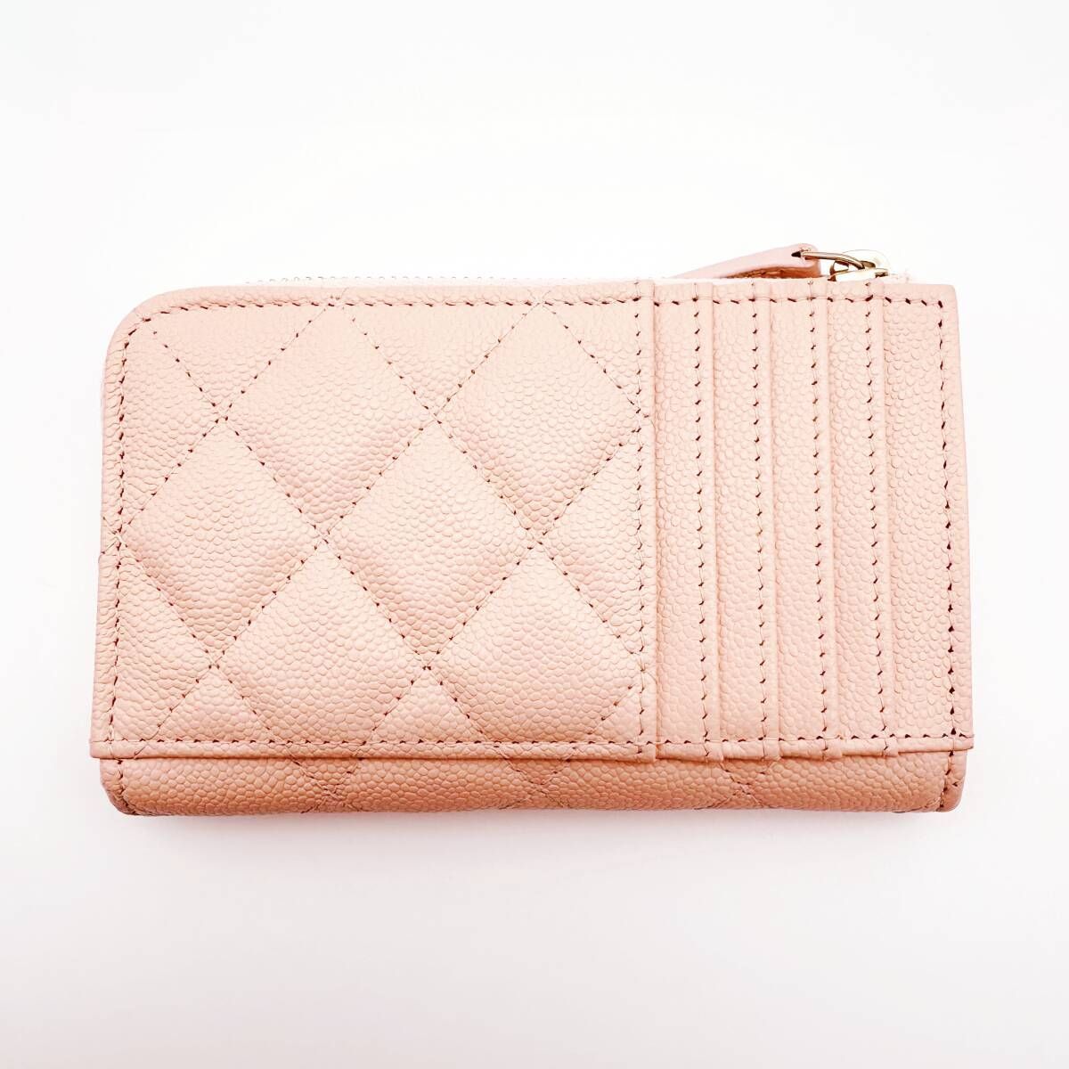 CHANEL シャネル マトラッセ キャビアスキン フラグメントケース