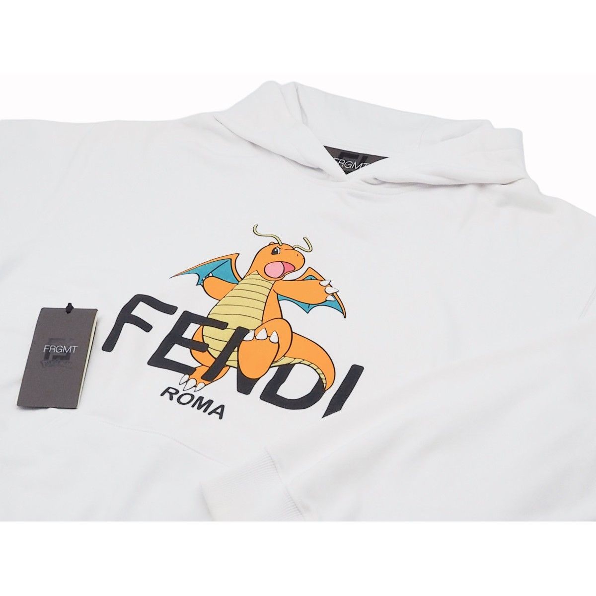 (美品)フェンディ×フラグメント×ポケモン トリプルコラボ スウェットサイズL 1/4発売｜Pokémon × Fragment × FENDI collection｜抽選/販売