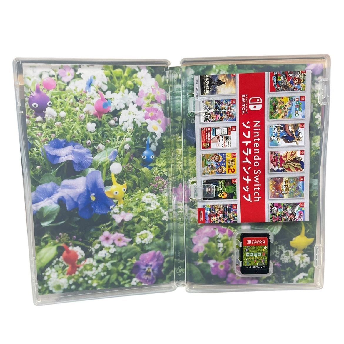 ♪0291 任天堂スイッチ ピクミン3 デラックス ソフト 中古