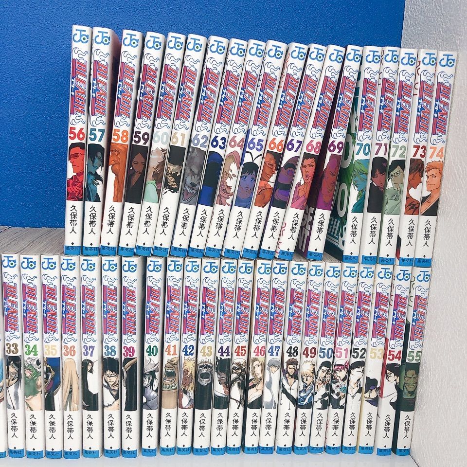BLEACH 全巻セット(汚れ等アリ) BLEACH ブリーチ 全巻セット！ - メルカリ