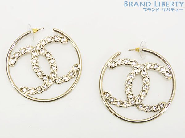 激レア超美品】シャネル CHANEL ラージサークル ココマーク