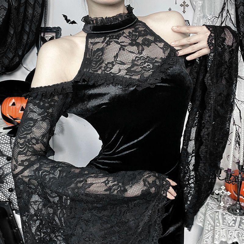 TADASHI SHOJI タダシショージ 桜レース ミモレ丈ドレス 結婚式 二次会