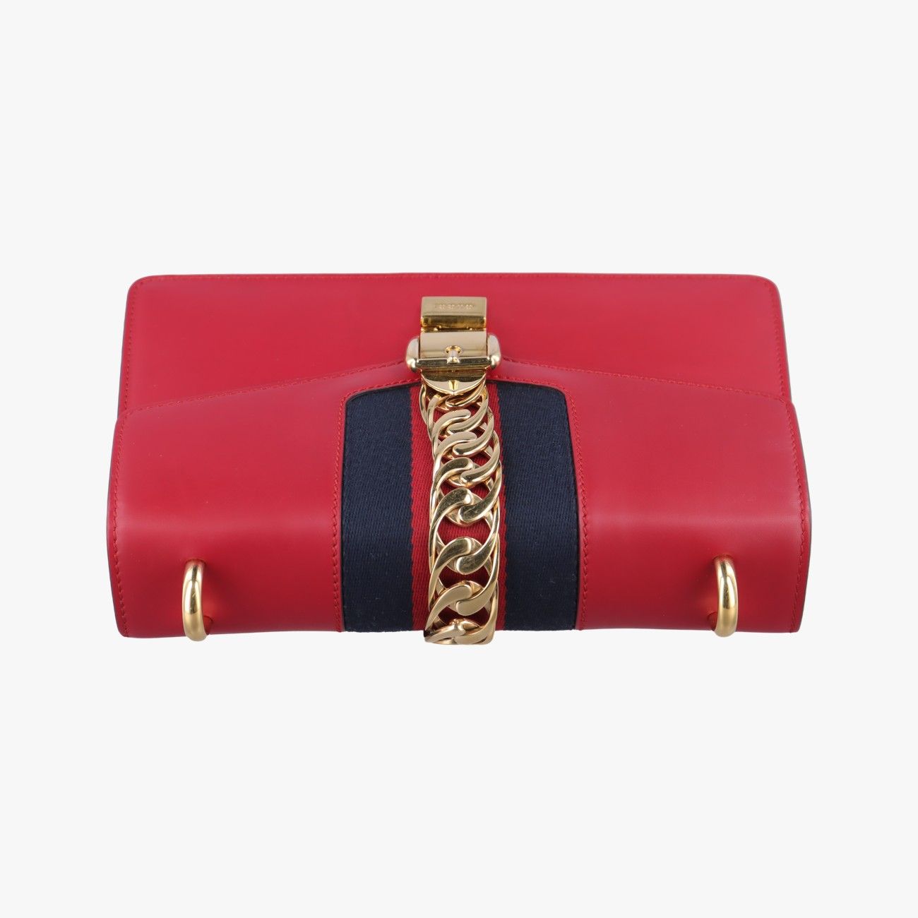 適度な グッチGucciシルヴィレッド×ネイビーレザー421882I023030035