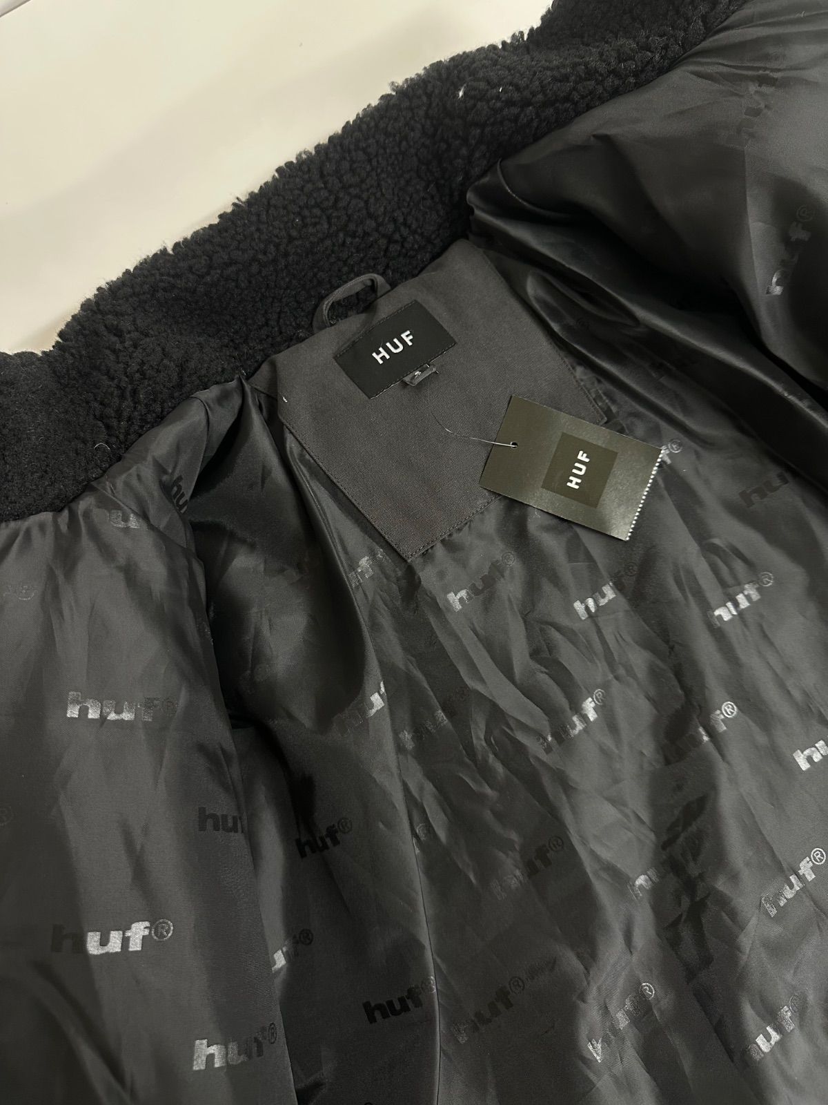 新品未使用】 HUF ハフ ジャケット JK00415 アウター ブラック 