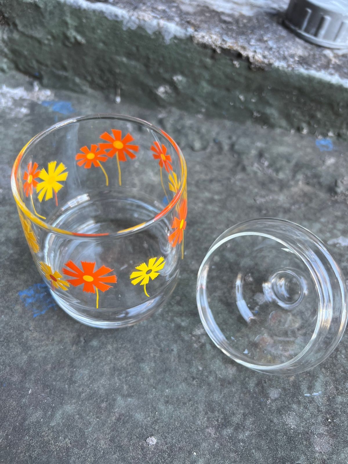 当時物 アデリア 2段 希少 キャンディーポット ボンボン入れ 昭和