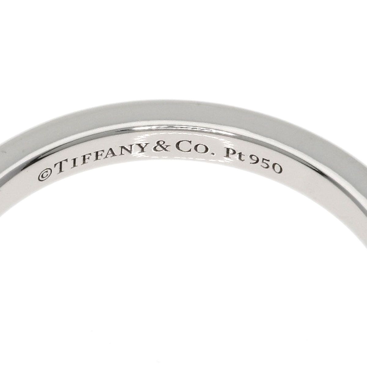 TIFFANY&Co. ティファニー フォーエバー 3P ダイヤモンド リング・指輪 PT950 レディース